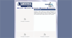 Desktop Screenshot of lacetex.com